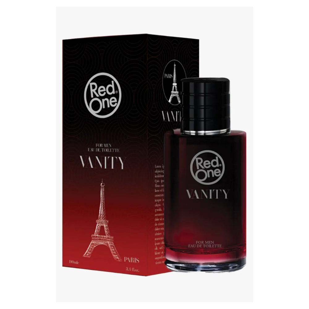 RedOne Men's Perfume Vanity 100ml – Fresh, Sweet & Long-Lasting Scent