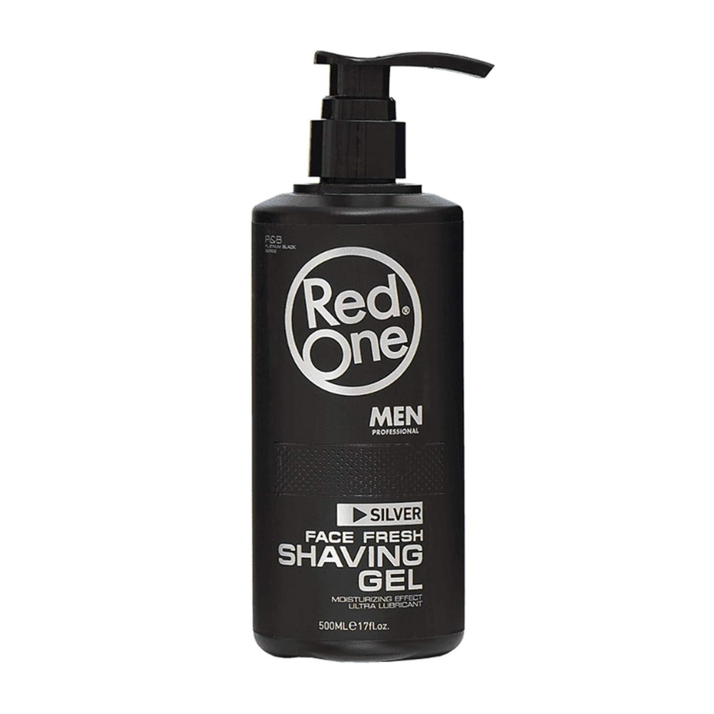 RedOne Shaving Gel Face Fresh Silver 500ml