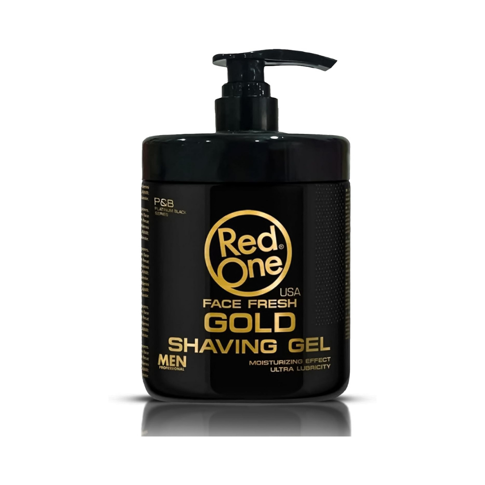 RedOne Shaving Gel Face Fresh Gold Barber 1000ml