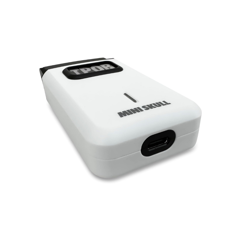 TPOB Mini Skull Single Shaver – Pocket-Size Turbo 9000 RPM NBHS