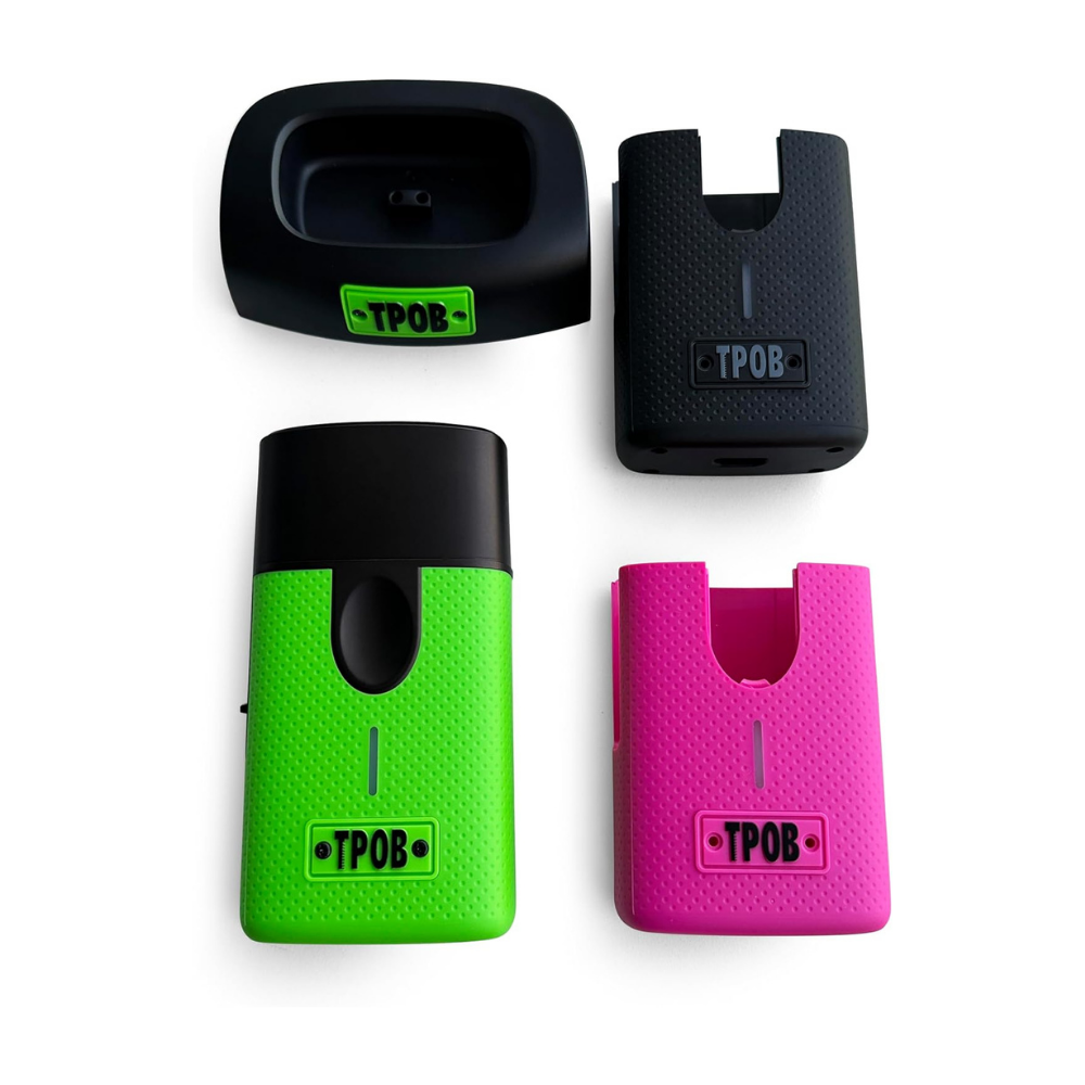 TPOB Play Foil Shaver – Compact Beard Shaver with Magnetic Blades NBHS