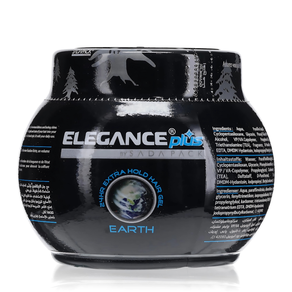 Elegance Hair Styling Gel Earth – 1KG for Extra Strong Hold