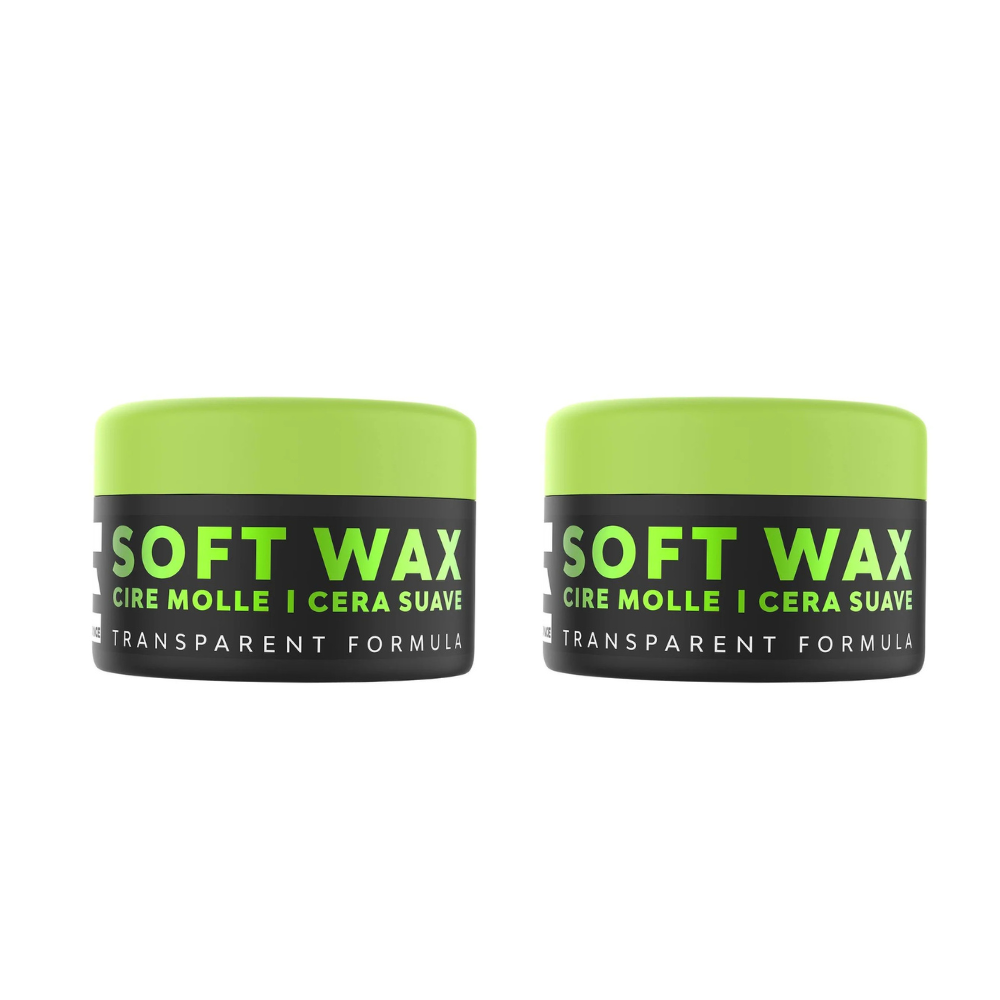 3x Elegance Hair Styling Matte Soft Wax – 100ml Green