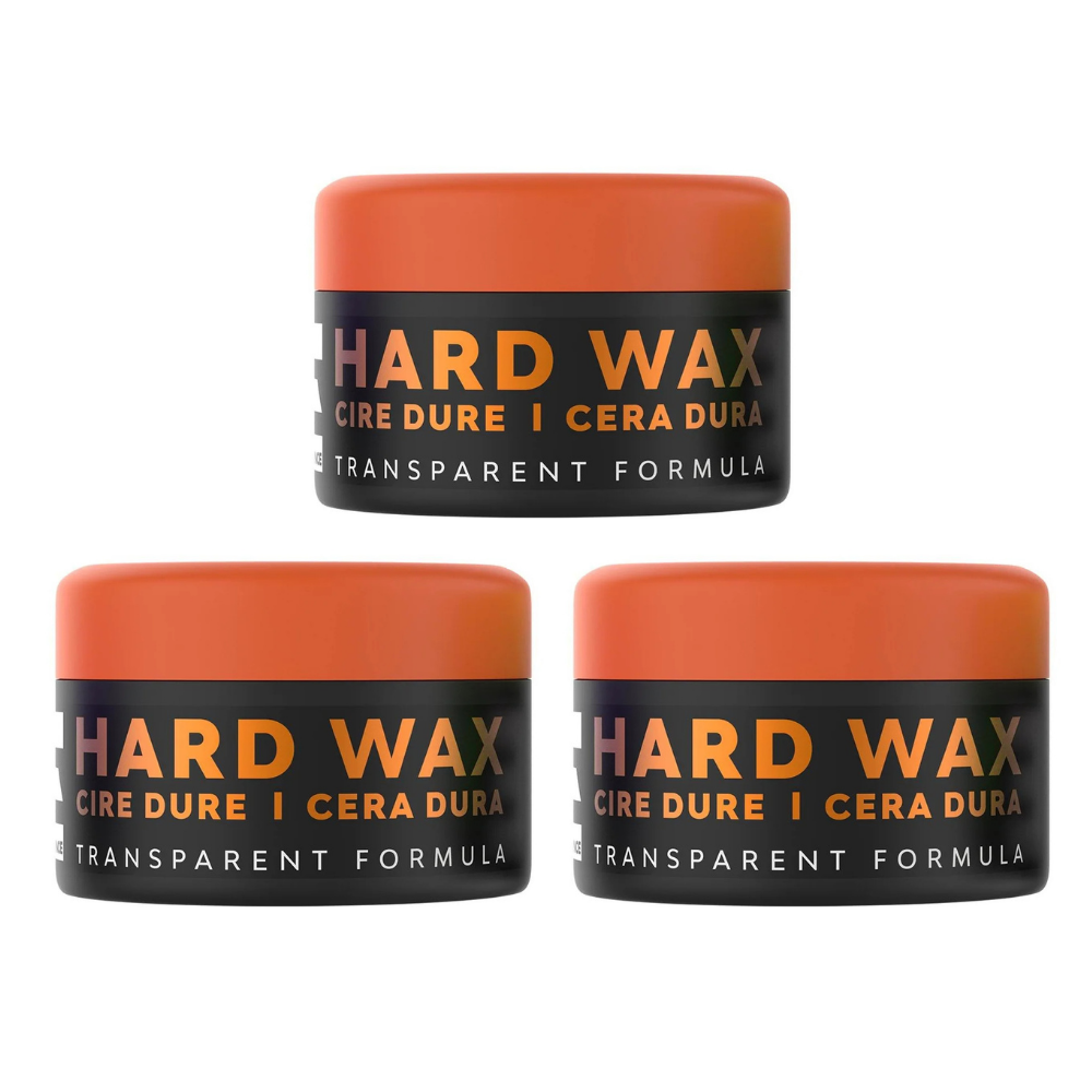 3x Elegance Hair Styling Matte Hard Wax – 100ml Orange