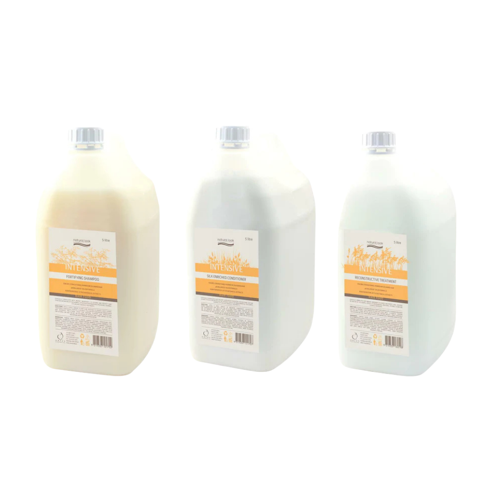 Natural Look Fortifying 5L Bundle Shampoo Conditioner Treatment