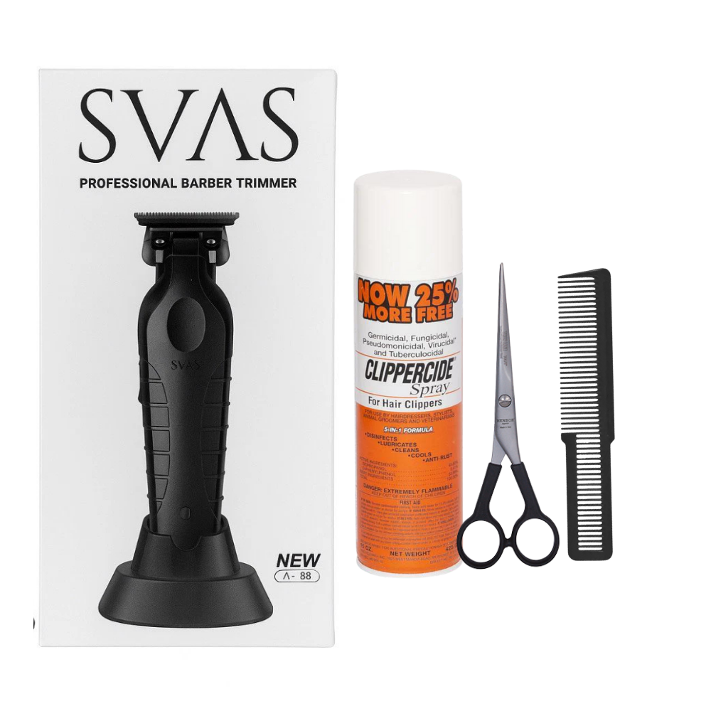 SVAS Beard And Hair Trimmer Gift Set Father`s Day