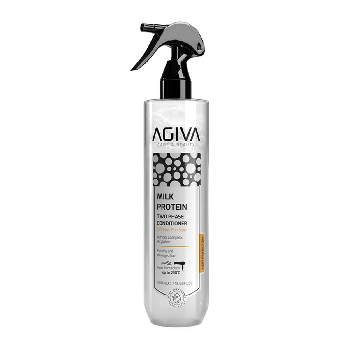 Agiva Milk Protein Two Phase Conditioner 400ml (White)