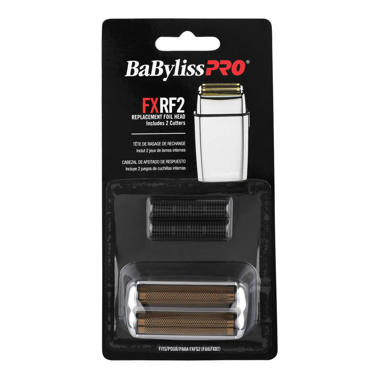 BaBylissPRO Silver Shaver Replacement Head - Silver