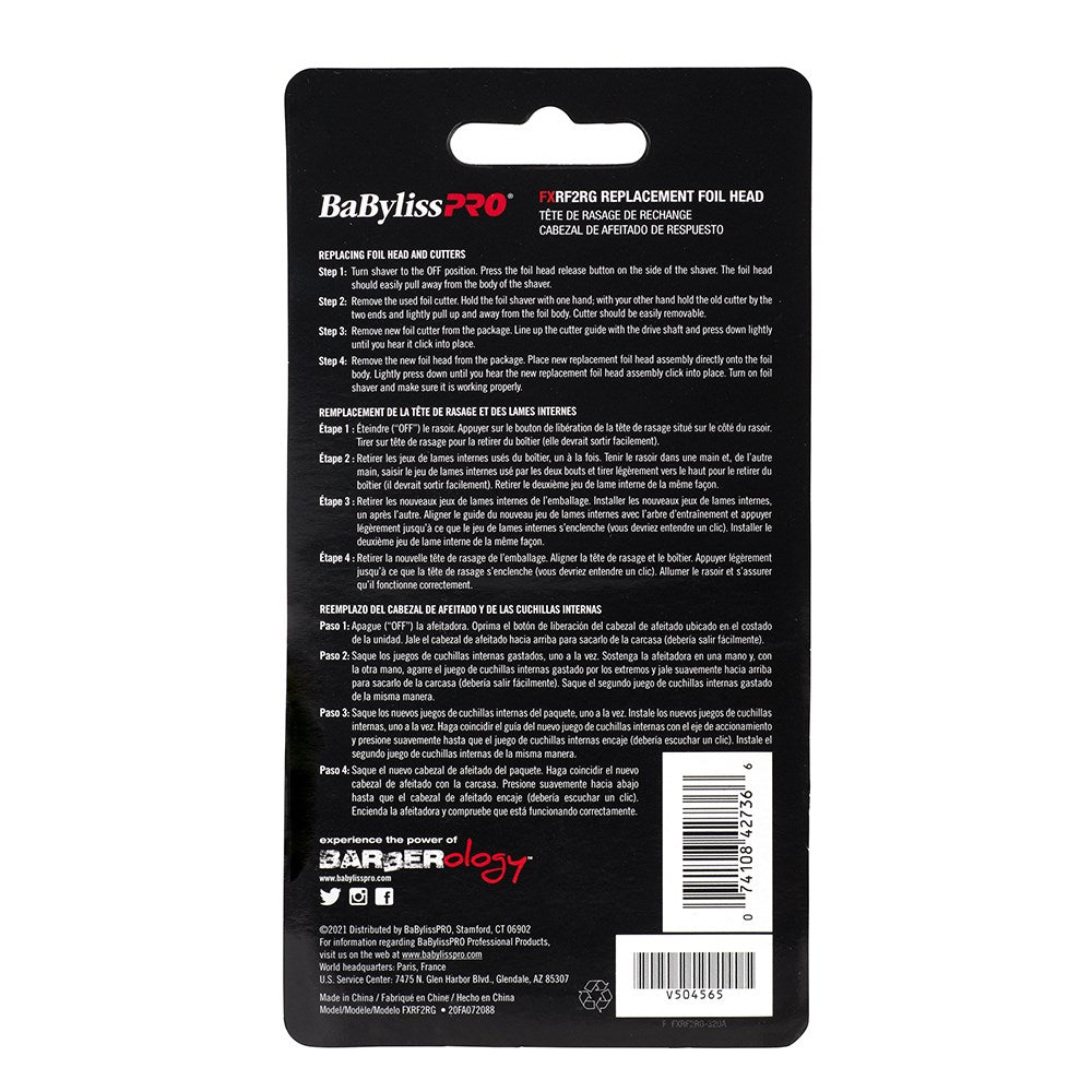 Babyliss Pro Rose Gold shaver Replacement RoseFX FoilFX02