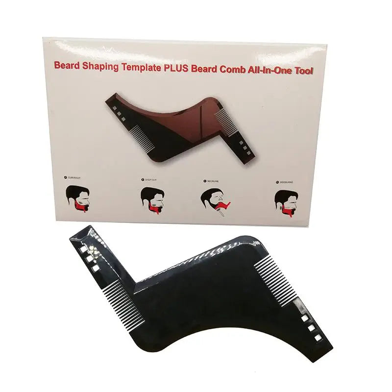 Beard Styling Brush Shaping Template Comb