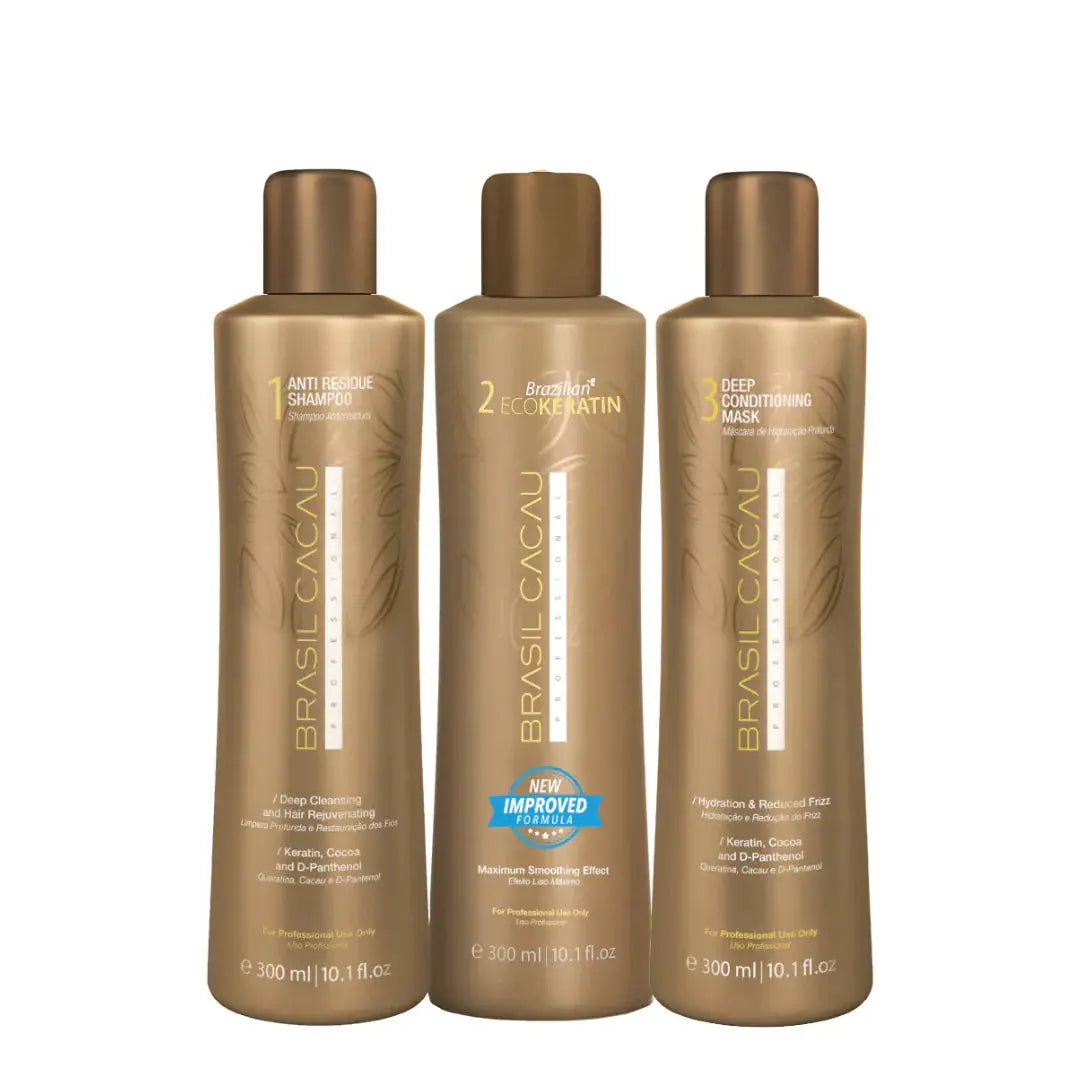 Brasil Cacau Eco Keratin Smoothing Treatment Kit - 300ml