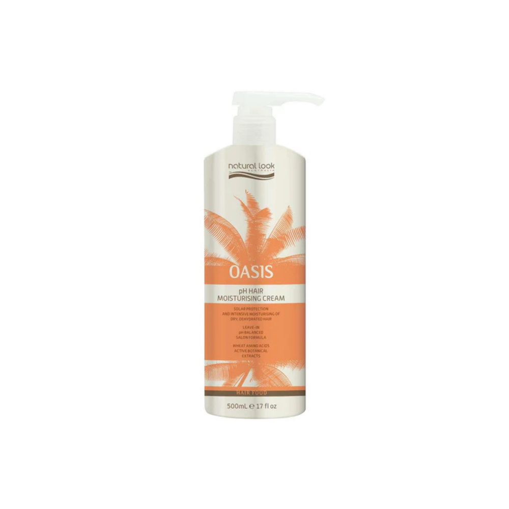 Natural Look Oasis Moisturising Shampoo&Conditioner 1L&PH Hair Moisturising Cream 500 ML