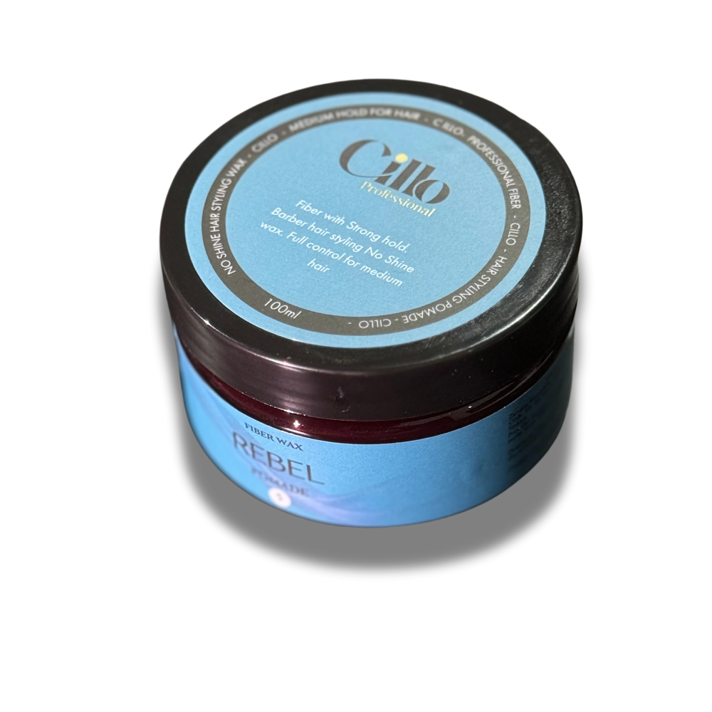 Cillo Rebel Fiber Matte Styling Wax – 100ml Blue for Extra Strong Hold & 100% Matte Finish