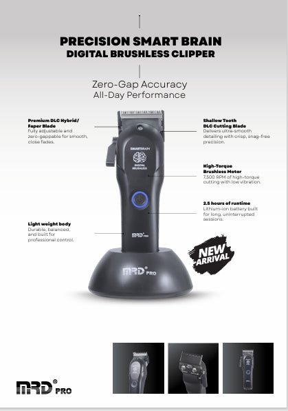 MRD SmartBrain Precision Clipper – Black