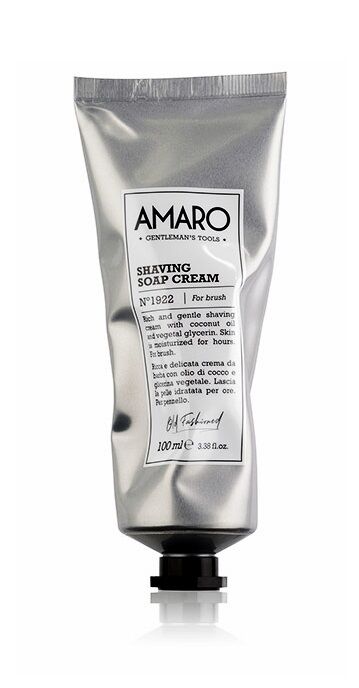 FarmaVita Amaro Shaving Soap Cream 100ml – Coconut Formula