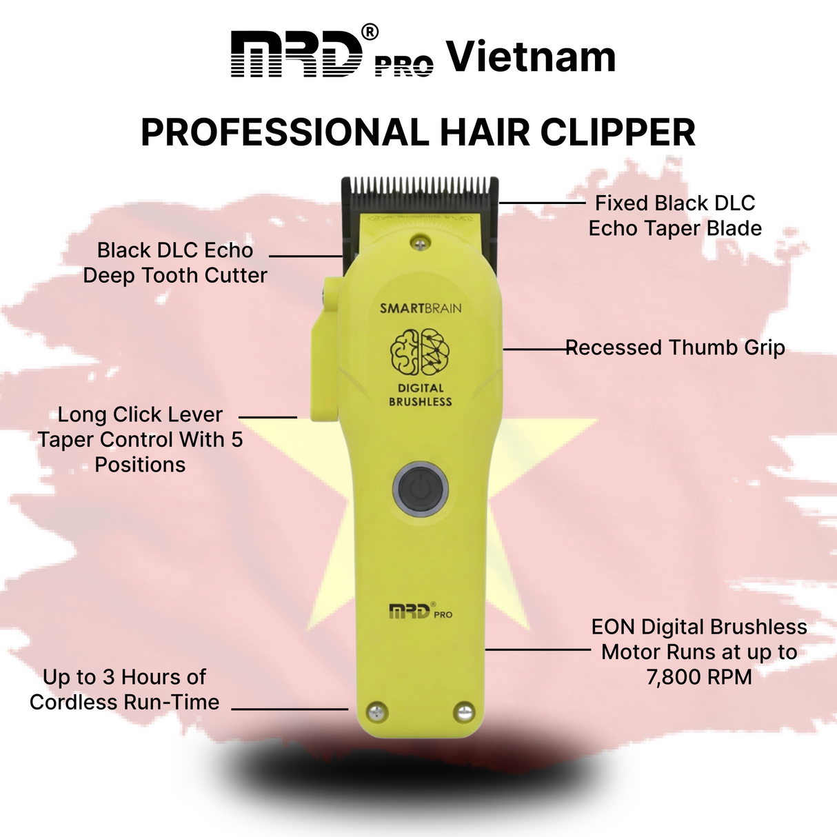 MRD SmartBrain Precision Clipper – Green