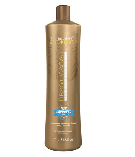 Brasil Cacau 1L Eco Keratin Treatment Dry Frizzy Hair (step2)