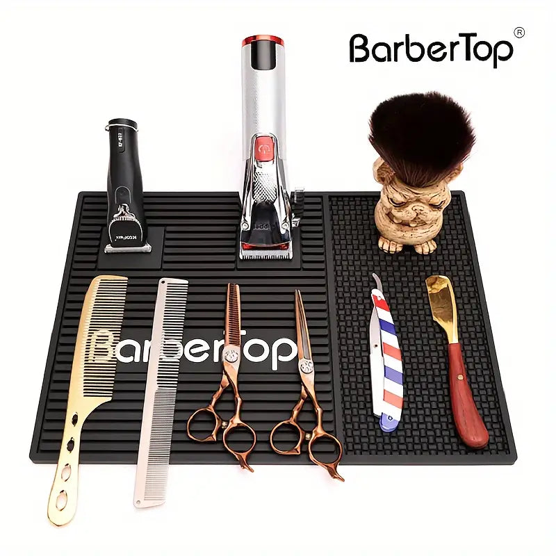 BarberShop Barber Tools Mat Magnetic Barber Station