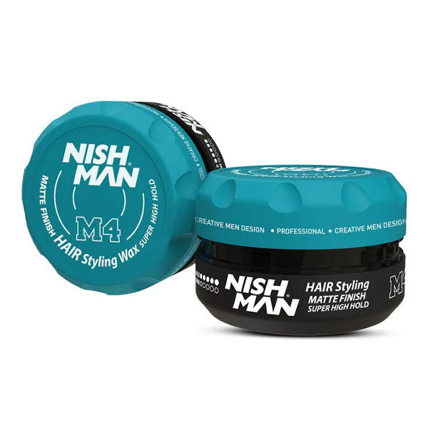 Nish Man M4 Matte Finish Super High Hold Wax Series 100ml