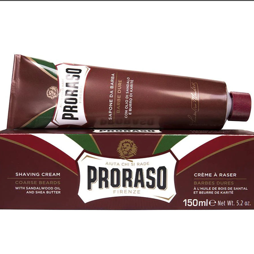 Proraso Sandalwood & Shea Butter Nourish Shaving Cream Tube 150ml