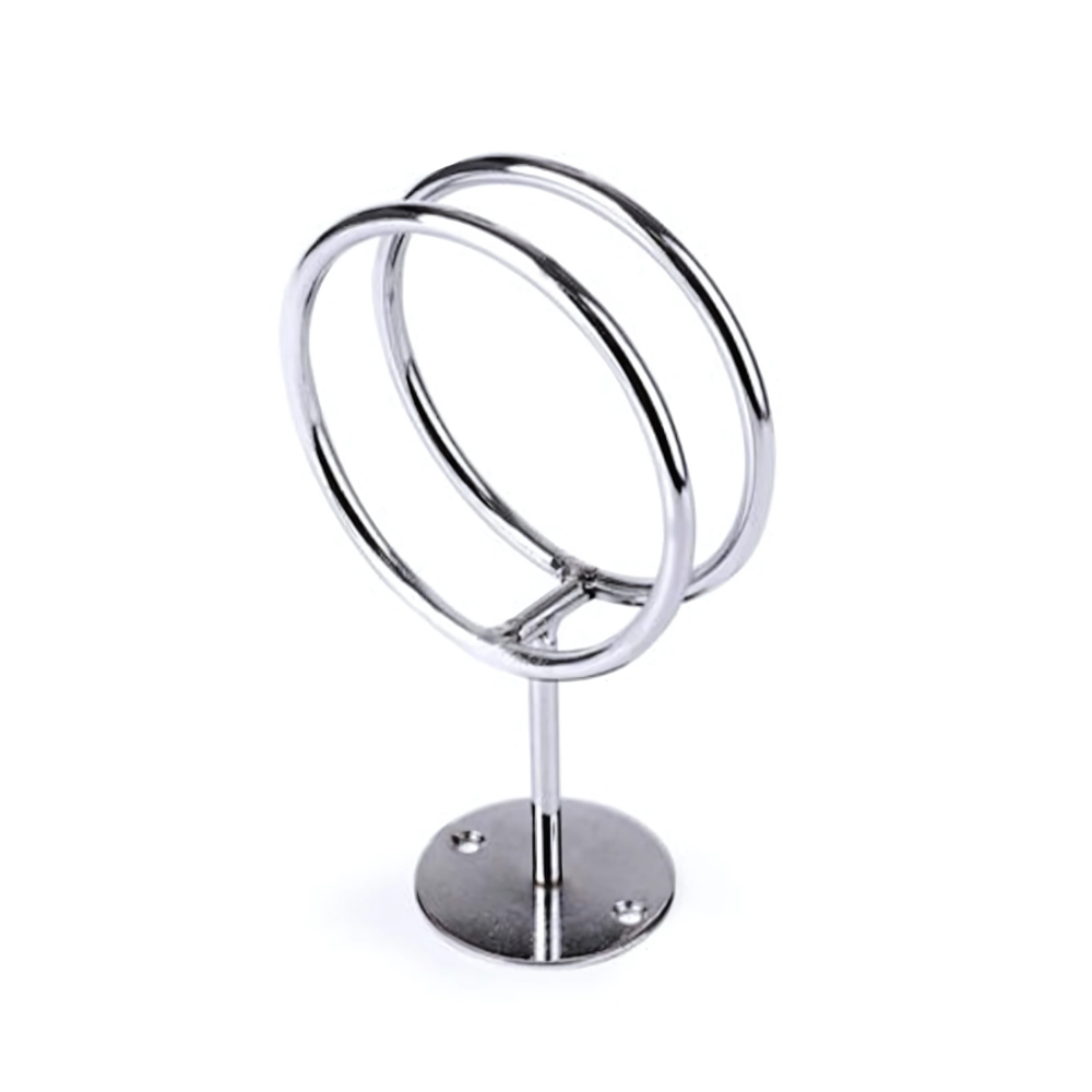 Hair Dryer Holder Metal Double Ring RO13