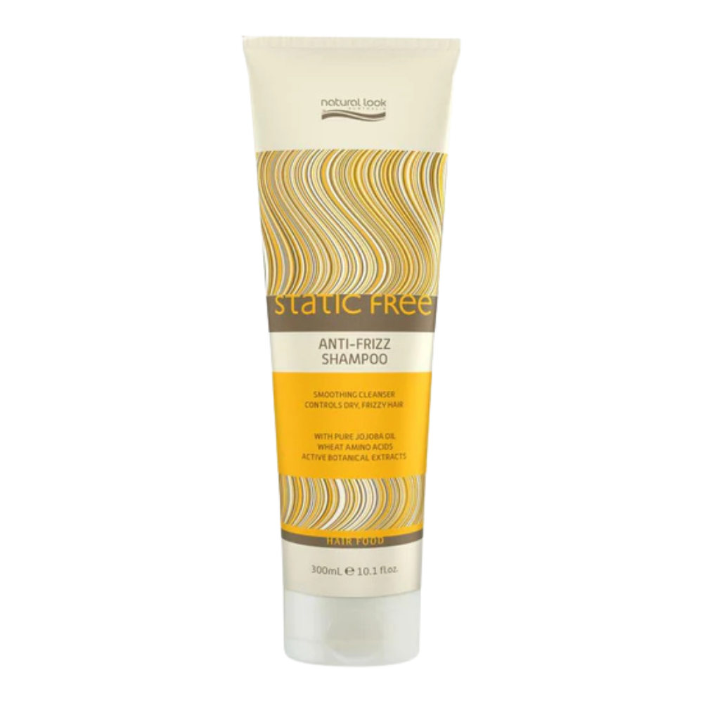 Natural Look Static Free Anti-Frizz Shampoo&Conditioner 300ML&Reconstructive Mask 400ML& Smooth Operator 150ML&Shine Spritz 125ML&Argan Oil Hair Treatment 120ML&Shine Serum 50ML