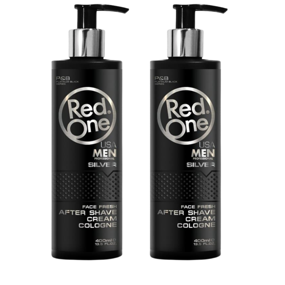2x RedOne After Shave Cream Cologne  400ml (All Scents Available)