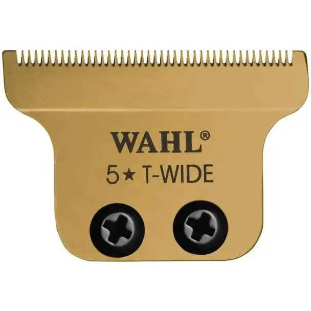 Wahl Gold Titanium DLC T-Wide Cord/Cordless Detailer Replacement Blade Set