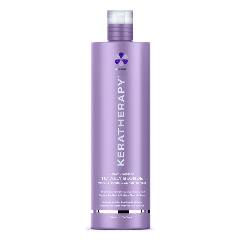 Keratherapy Totally Blonde Violet Toning Conditioner 1000ml