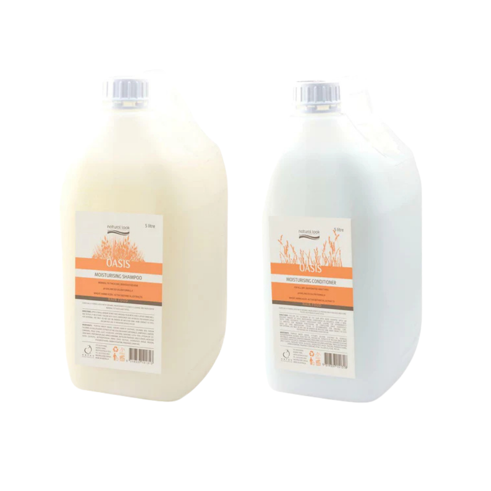 Natural Look Oasis Moisturizing Shampoo&Conditioner 5L