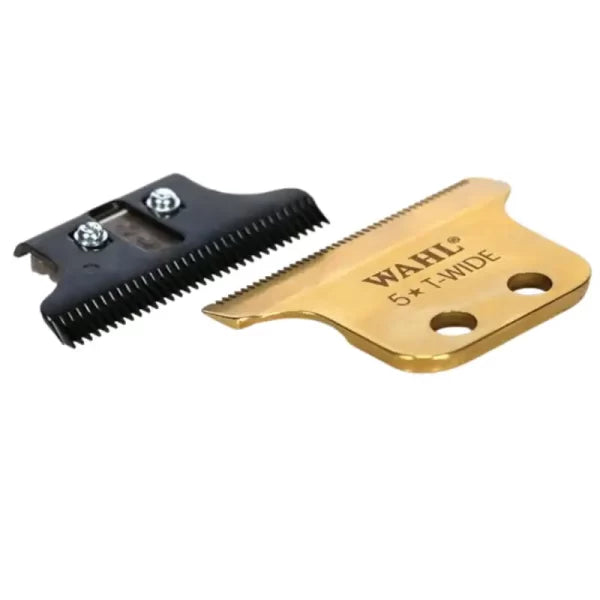 Wahl Gold Titanium DLC T-Wide Cord/Cordless Detailer Replacement Blade Set