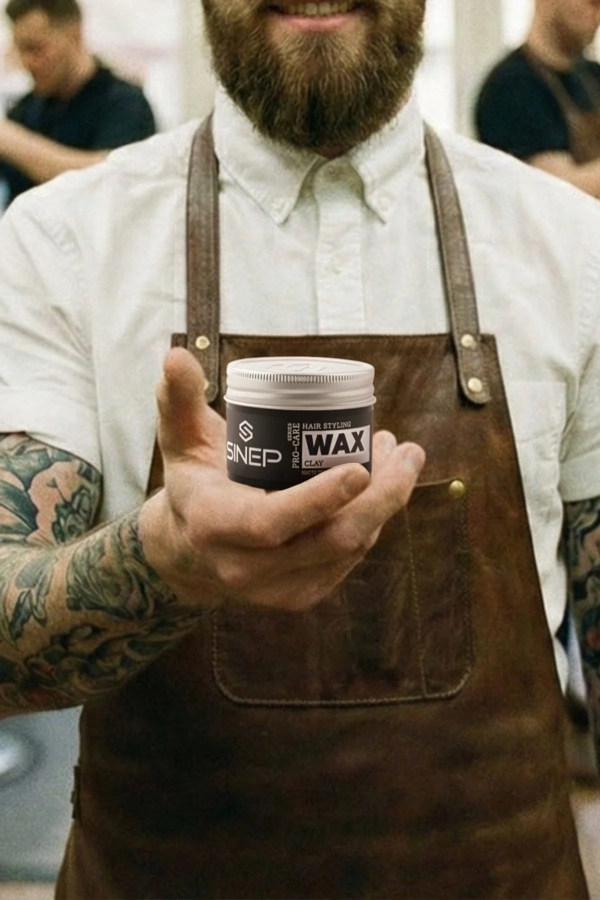 SINEP Clay Hair Wax 100ml Matte Finish Strong Hold Hair Styling Wax