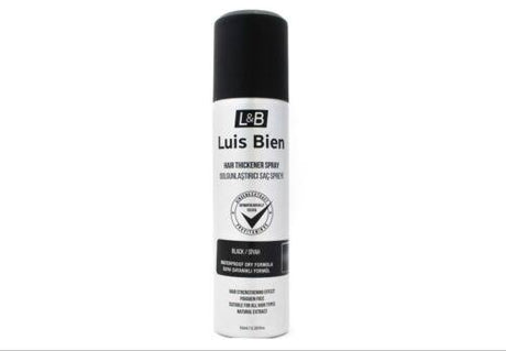 2x Luis Bien Hair Fiber Thickener Spray 100ml – Black
