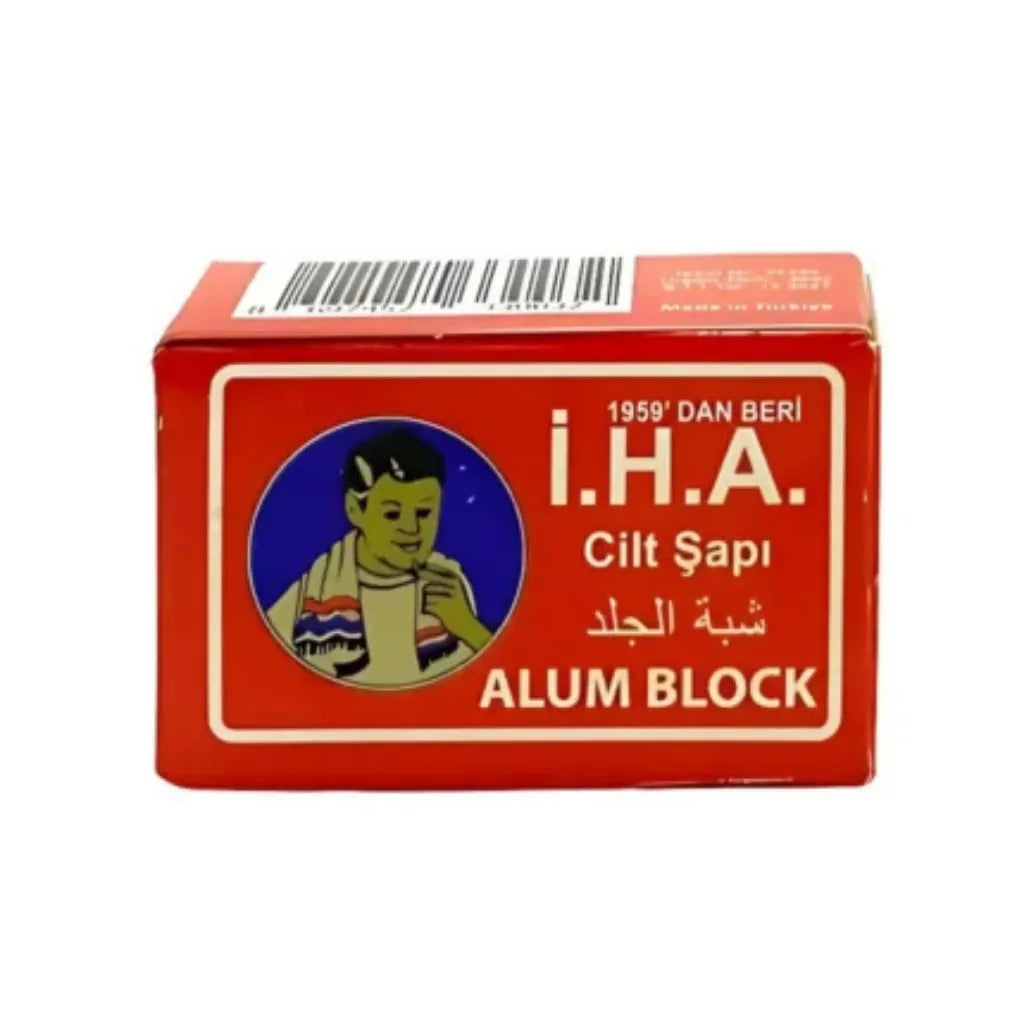 IHA Alum Block – Natural After Shave Stone