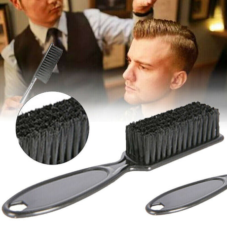 Barber Fade Brush For Hair Cutting - Black