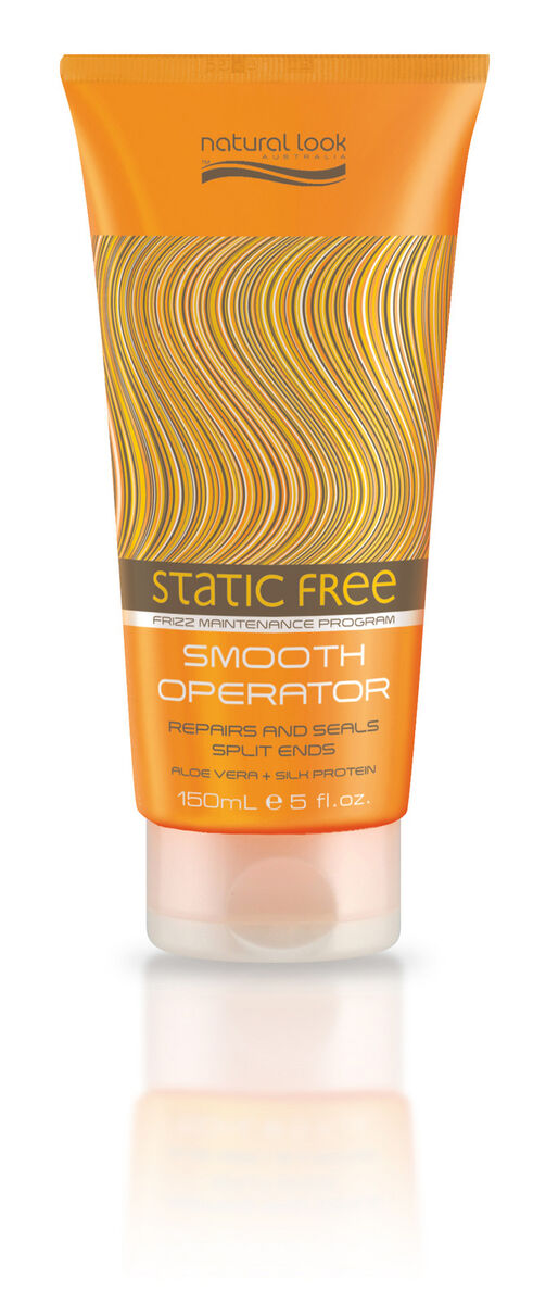 Natural Look Static Free Anti-Frizz Shampoo&Conditioner 300ML&Reconstructive Mask 400ML& Smooth Operator 150ML&Shine Spritz 125ML&Argan Oil Hair Treatment 120ML&Shine Serum 50ML