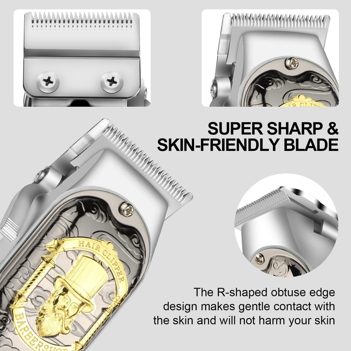 NBHS Professional Hair Clippers for Men- Barber Home Using Clipper Set