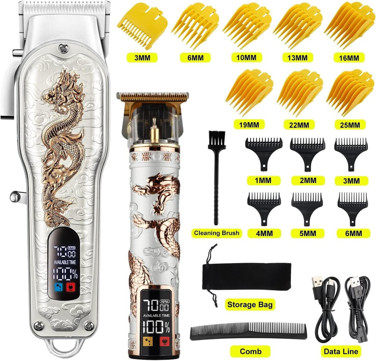 NBHS Professional Hair Clipper and Trimmer for Men- Grooming Kit