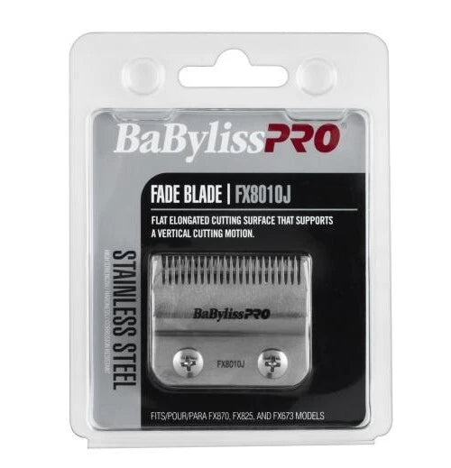 BaBylissPRO Stainless Steel Fade Blade FX8010J – Clipper Replacement