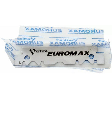 3x EUROMAX Single Edge Razor Blades 100pk