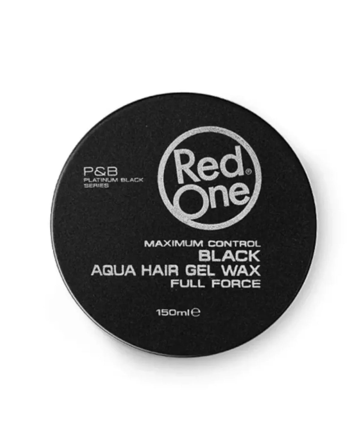 Redone Aqua Hair Gel Wax Full Force Black 150ml Styling Wax For Men