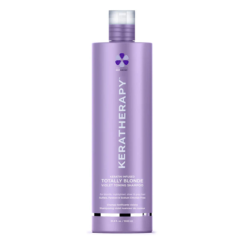 Keratherapy Totally Blonde Violet Toning Shampoo 1000ml