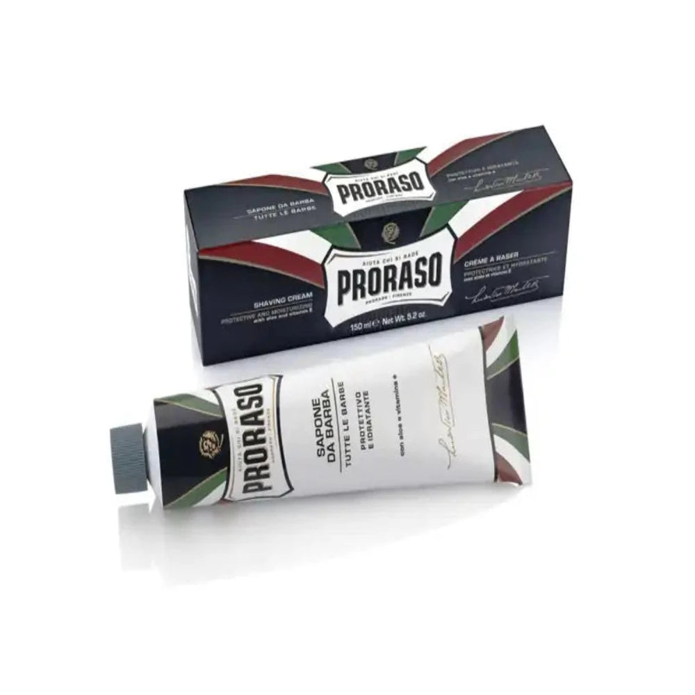 Proraso Aloe Vera & Vitamin E Protective Shaving Cream Tube 150ml