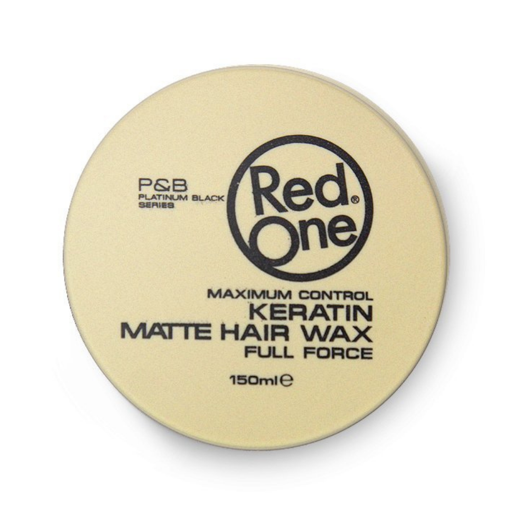 RedOne Keratin Matte Hair Styling Wax Full Force | 150 ml | Red One Wax