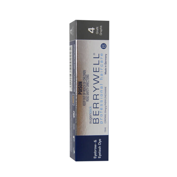 Berrywell Eyebrow And Eyelash Tint Graphite 15ml No 4