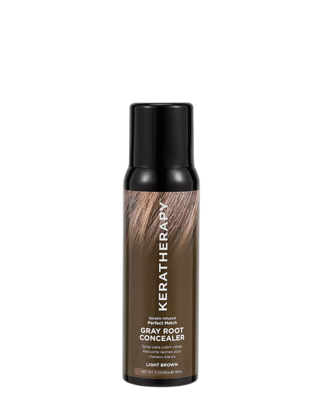 Keratherapy Gray Root Concealer - Light Brown 118ml