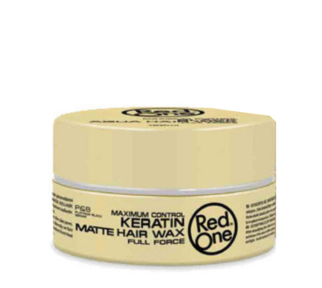 RedOne Keratin Matte Hair Styling Wax Full Force | 150 ml | Red One Wax