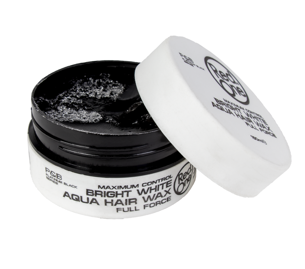 3 x RedOne White Aqua Hair Styling Wax Full Force | 150 ml | Red One Wax