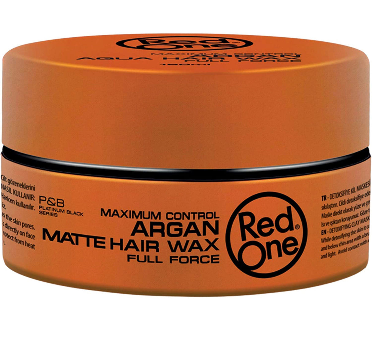2 x RedOne Argan Matte Hair Styling Wax Full Force | 150 ml | Red One Wax