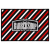 Barber Shop Tool Mat Large Red+Blk NL10
